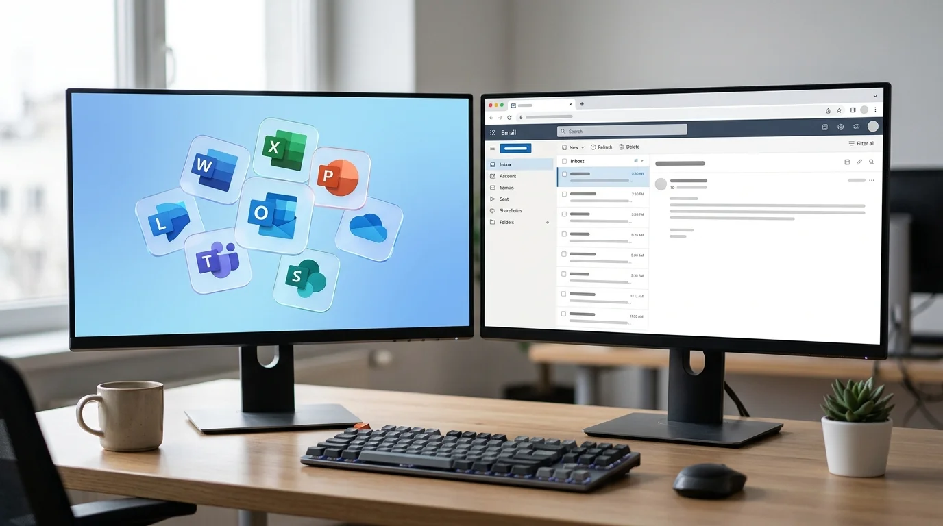 Business email or Microsoft 365: which do you actually need?